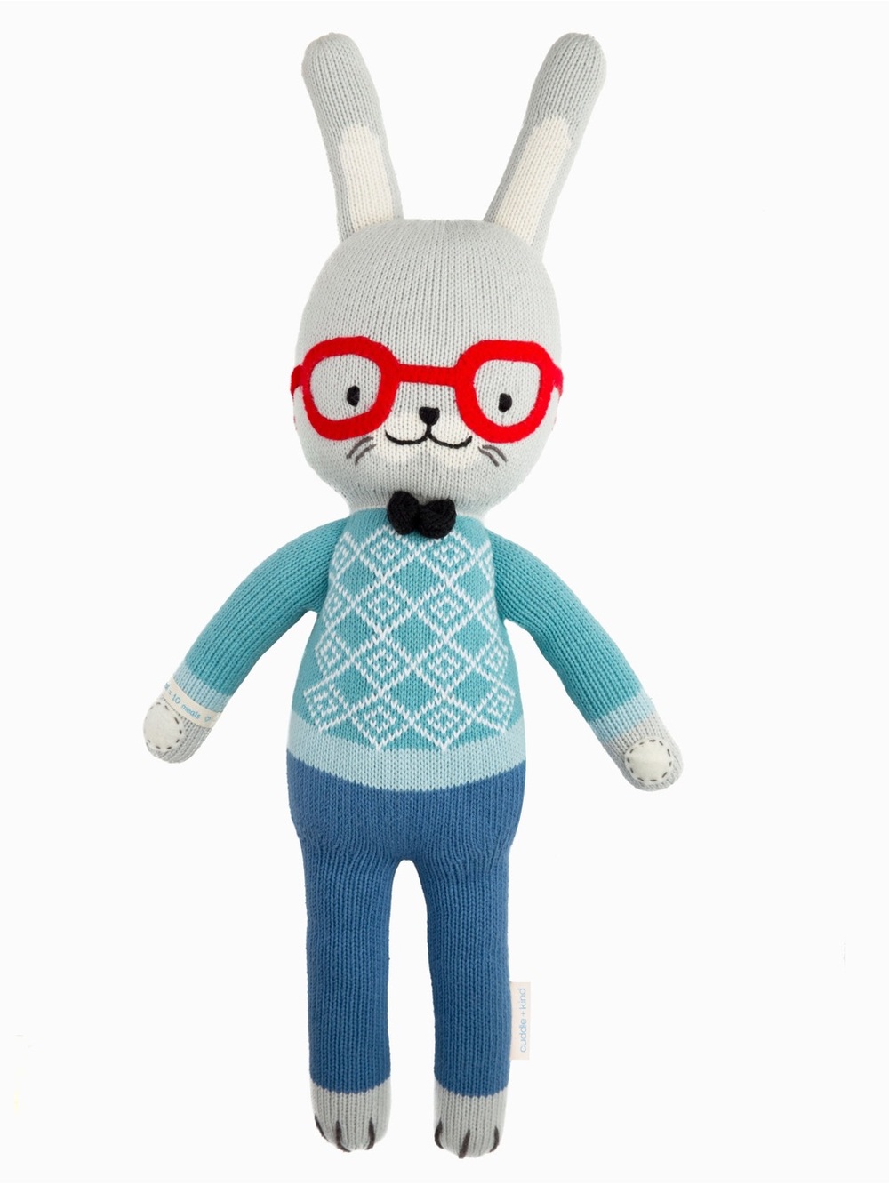 Cuddle + Kind Knit Bunny ‘Benedict’ - 13” Size